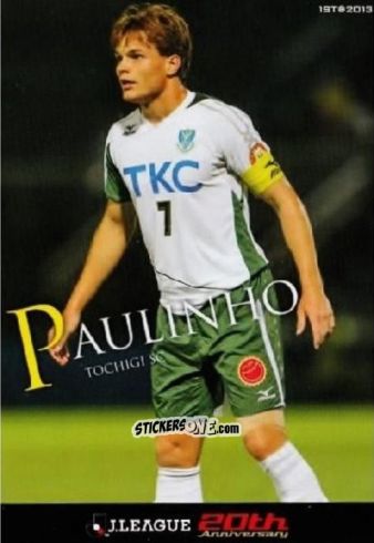 Sticker Paulinho - J League Official Trading Cards 2013 n. 160 - NO EDITOR