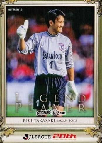 Cromo Riki Takasaki - J League Official Trading Cards 2013 n. 269 - NO EDITOR