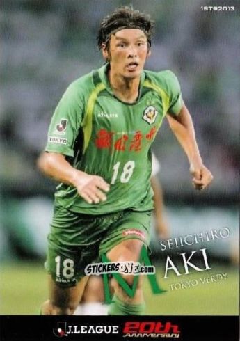 Sticker Seiichiro Maki - J League Official Trading Cards 2013 n. 178 - NO EDITOR