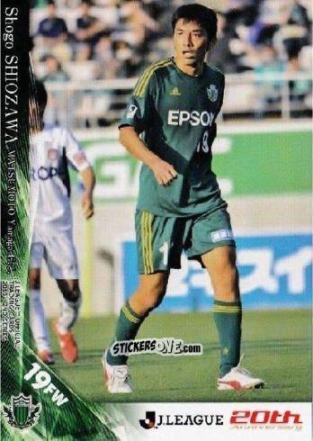 Sticker Shogo Shiozawa - J League Official Trading Cards 2013 n. 476 - NO EDITOR