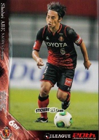 Figurina Shohei Abe - J League Official Trading Cards 2013 n. 400 - NO EDITOR