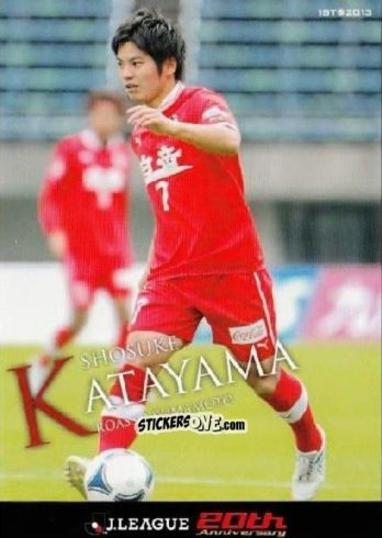 Sticker Shosuke Katayama - J League Official Trading Cards 2013 n. 248 - NO EDITOR