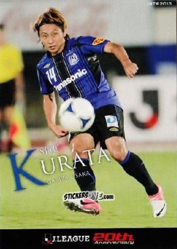 Cromo Shu Kurata - J League Official Trading Cards 2013 n. 206 - NO EDITOR