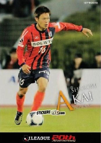Sticker Shuichi Akai - J League Official Trading Cards 2013 n. 233 - NO EDITOR