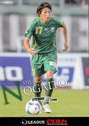 Sticker Shun Nogaito - J League Official Trading Cards 2013 n. 198 - NO EDITOR