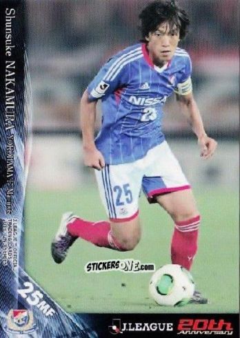 Figurina Shunsuke Nakamura - J League Official Trading Cards 2013 n. 362 - NO EDITOR
