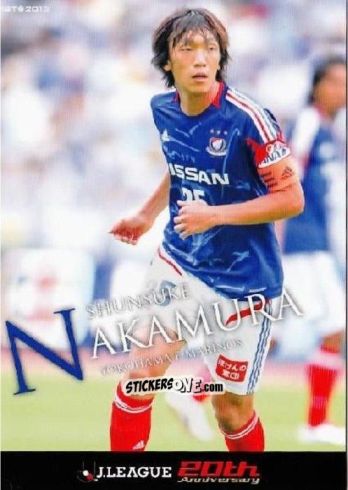 Figurina Shunsuke Nakamura - J League Official Trading Cards 2013 n. 63 - NO EDITOR
