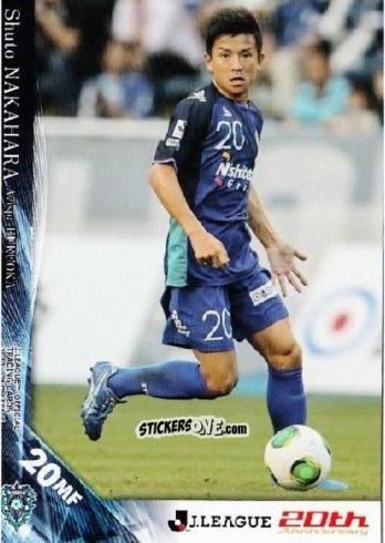 Figurina Shuto Nakahara - J League Official Trading Cards 2013 n. 526 - NO EDITOR