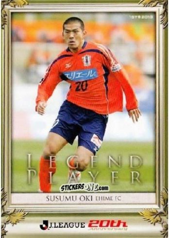 Sticker Susumu Oki - J League Official Trading Cards 2013 n. 288 - NO EDITOR