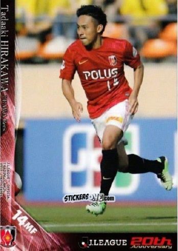 Sticker Tadaaki Hirakawa - J League Official Trading Cards 2013 n. 325 - NO EDITOR
