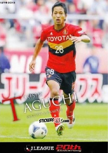 Figurina Taishi Taguchi - J League Official Trading Cards 2013 n. 112 - NO EDITOR