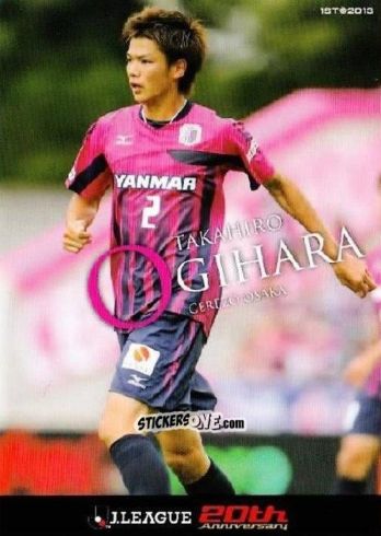 Figurina Takahiro Ogihara - J League Official Trading Cards 2013 n. 113 - NO EDITOR