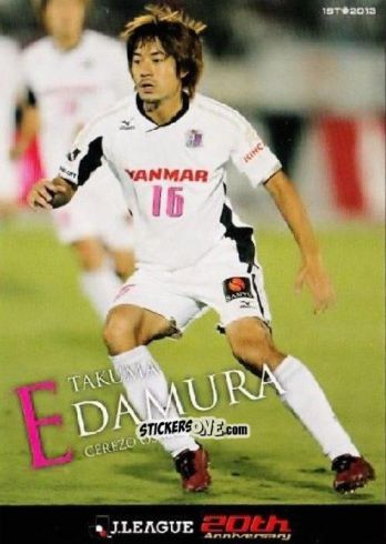 Cromo Takuma Edamura - J League Official Trading Cards 2013 n. 119 - NO EDITOR