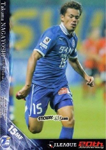 Sticker Takuma Nagayoshi - J League Official Trading Cards 2013 n. 428 - NO EDITOR