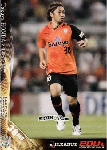Cromo Takuya Honda - J League Official Trading Cards 2013 n. 390 - NO EDITOR