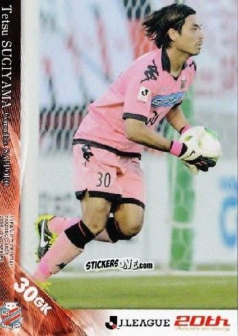 Figurina Tetsu Sugiyama - J League Official Trading Cards 2013 n. 437 - NO EDITOR