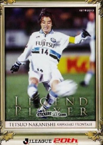 Cromo Tetsuo Nakanishi - J League Official Trading Cards 2013 n. 259 - NO EDITOR
