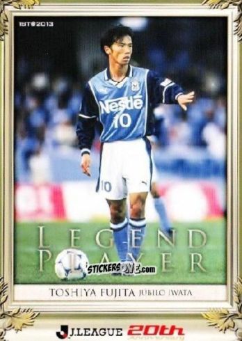 Figurina Toshiya Fujita - J League Official Trading Cards 2013 n. 265 - NO EDITOR