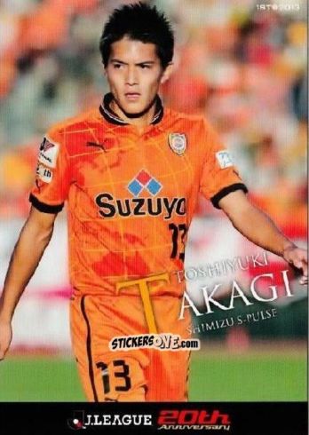 Cromo Toshiyuki Takagi - J League Official Trading Cards 2013 n. 93 - NO EDITOR