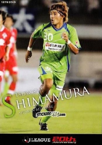 Sticker Tsuyoshi Shimamura - J League Official Trading Cards 2013 n. 72 - NO EDITOR
