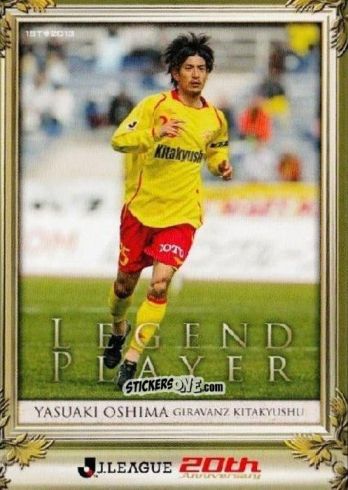 Figurina Yasuaki Oshima - J League Official Trading Cards 2013 n. 290 - NO EDITOR