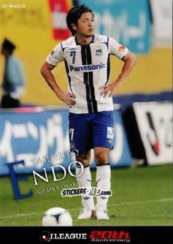 Cromo Yasuhito Endo - J League Official Trading Cards 2013 n. 205 - NO EDITOR