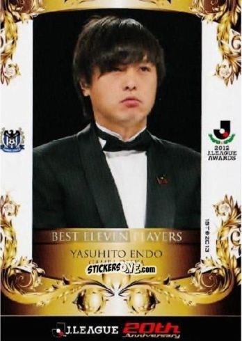 Cromo Yasuhito Endo - J League Official Trading Cards 2013 n. 297 - NO EDITOR