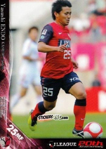 Cromo Yasushi Endo - J League Official Trading Cards 2013 n. 319 - NO EDITOR