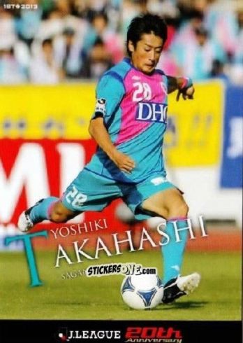 Cromo Yoshiki Takahashi - J League Official Trading Cards 2013 n. 136 - NO EDITOR