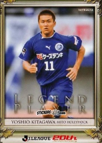 Figurina Yoshio Kitagawa - J League Official Trading Cards 2013 n. 273 - NO EDITOR