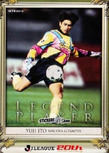 Figurina Yuji Ito - J League Official Trading Cards 2013 n. 266 - NO EDITOR