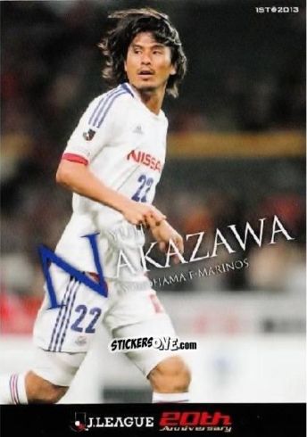 Cromo Yuji Nakazawa - J League Official Trading Cards 2013 n. 62 - NO EDITOR