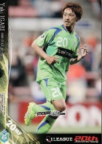 Sticker Yuki Igari - J League Official Trading Cards 2013 n. 366 - NO EDITOR