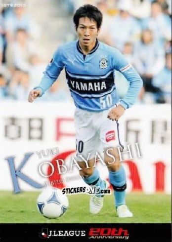 Figurina Yuki Kobayashi - J League Official Trading Cards 2013 n. 104 - NO EDITOR