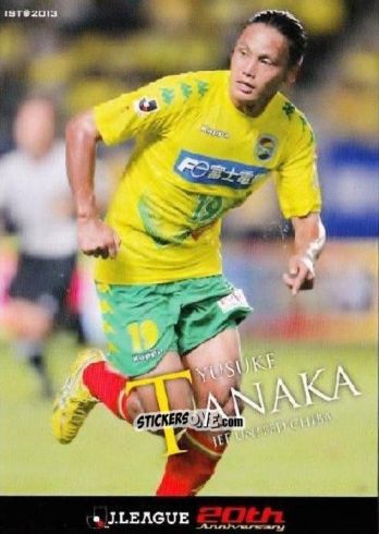 Sticker Yusuke Tanaka - J League Official Trading Cards 2013 n. 174 - NO EDITOR