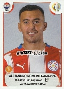 Figurina Alejandro Romero Gamarra - CONMEBOL Copa América 2021
 n. PAR17 - Panini