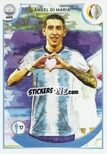 Figurina Ángel Di Maria (Argentina) - CONMEBOL Copa América 2021
 n. M6 - Panini