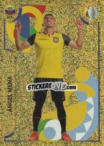 Cromo Ángel Mena
