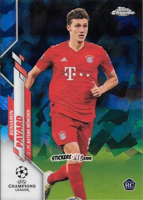 Sticker Benjamin Pavard - UEFA Champions League Chrome 2019-2020. Sapphire Edition
 n. 61 - Topps