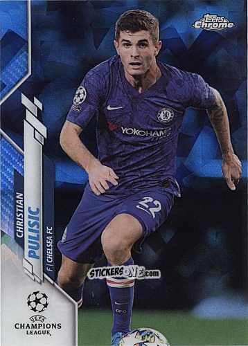 Cromo Christian Pulisic - UEFA Champions League Chrome 2019-2020. Sapphire Edition
 n. 47 - Topps