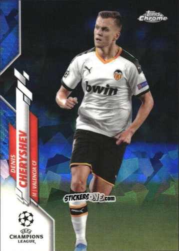 Sticker Denis Cheryshev - UEFA Champions League Chrome 2019-2020. Sapphire Edition
 n. 72 - Topps