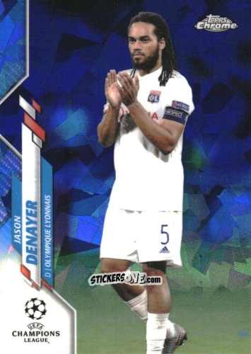 Cromo Jason Denayer - UEFA Champions League Chrome 2019-2020. Sapphire Edition
 n. 75 - Topps