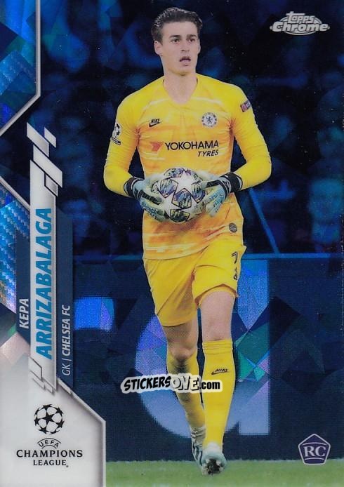 Cromo Kepa Arrizabalaga - UEFA Champions League Chrome 2019-2020. Sapphire Edition
 n. 51 - Topps