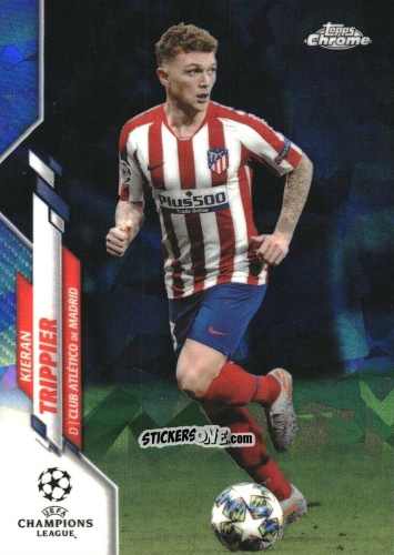 Figurina Kieran Trippier - UEFA Champions League Chrome 2019-2020. Sapphire Edition
 n. 8 - Topps