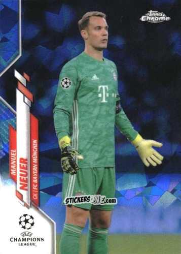 Cromo Manuel Neuer - UEFA Champions League Chrome 2019-2020. Sapphire Edition
 n. 68 - Topps