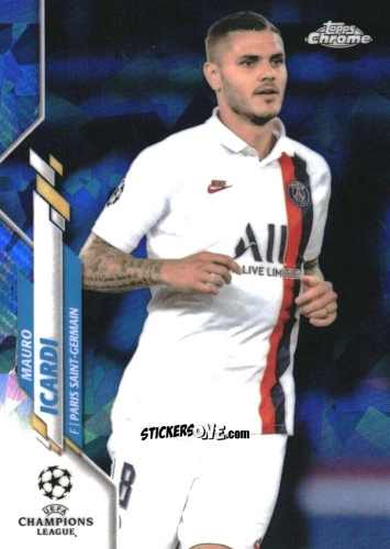 Figurina Mauro Icardi - UEFA Champions League Chrome 2019-2020. Sapphire Edition
 n. 4 - Topps