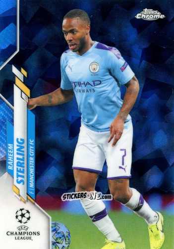 Cromo Raheem Sterling - UEFA Champions League Chrome 2019-2020. Sapphire Edition
 n. 28 - Topps
