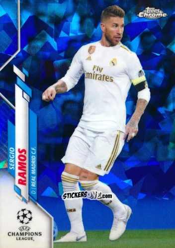 Cromo Sergio Ramos - UEFA Champions League Chrome 2019-2020. Sapphire Edition
 n. 57 - Topps
