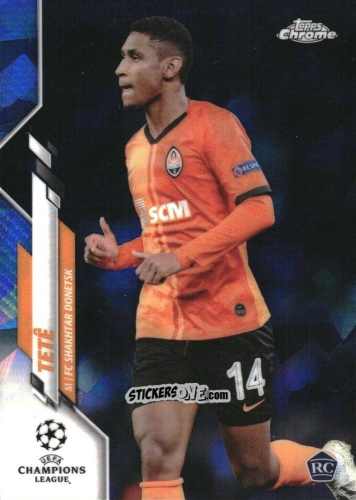 Cromo Tetê - UEFA Champions League Chrome 2019-2020. Sapphire Edition
 n. 43 - Topps