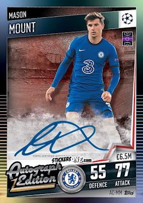Cromo Mason Mount - Match Attax 101. Season 2020-2021
 n. AC-MM - Topps